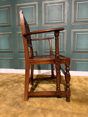 Vintage Oak Carver Chair