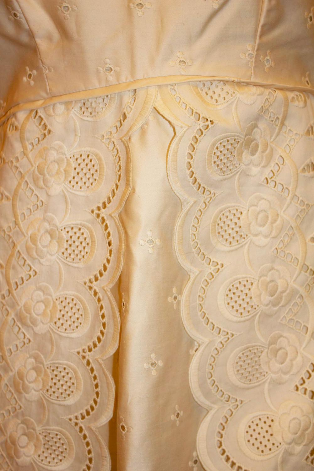 Vintage Pale Pink /Peach Dress
