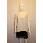 Vintage Yves Saint Laurent Ivory colour Crepe Top