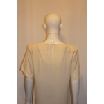Vintage Yves Saint Laurent Ivory colour Crepe Top