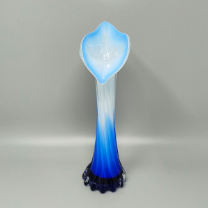 1960s Astonishing Jack in the Pulpit "Calla Lily" Vase in Murano Glass.