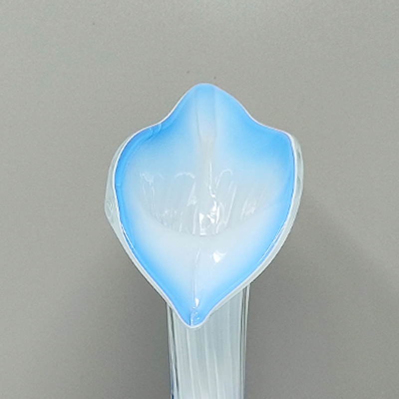 1960s Astonishing Jack in the Pulpit "Calla Lily" Vase in Murano Glass.