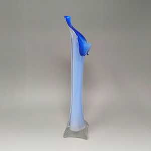 1960s Astonishing Jack in the Pulpit "Calla Lily" vase in Murano Glass