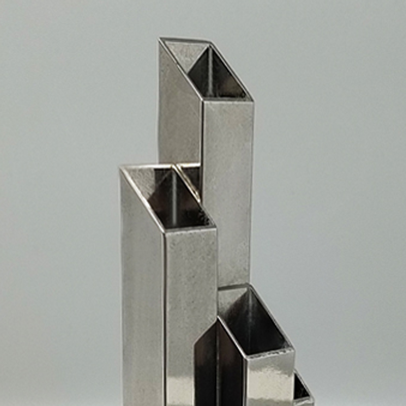 1970s Astonishing Space Age Vase by Designer M. Made In italy