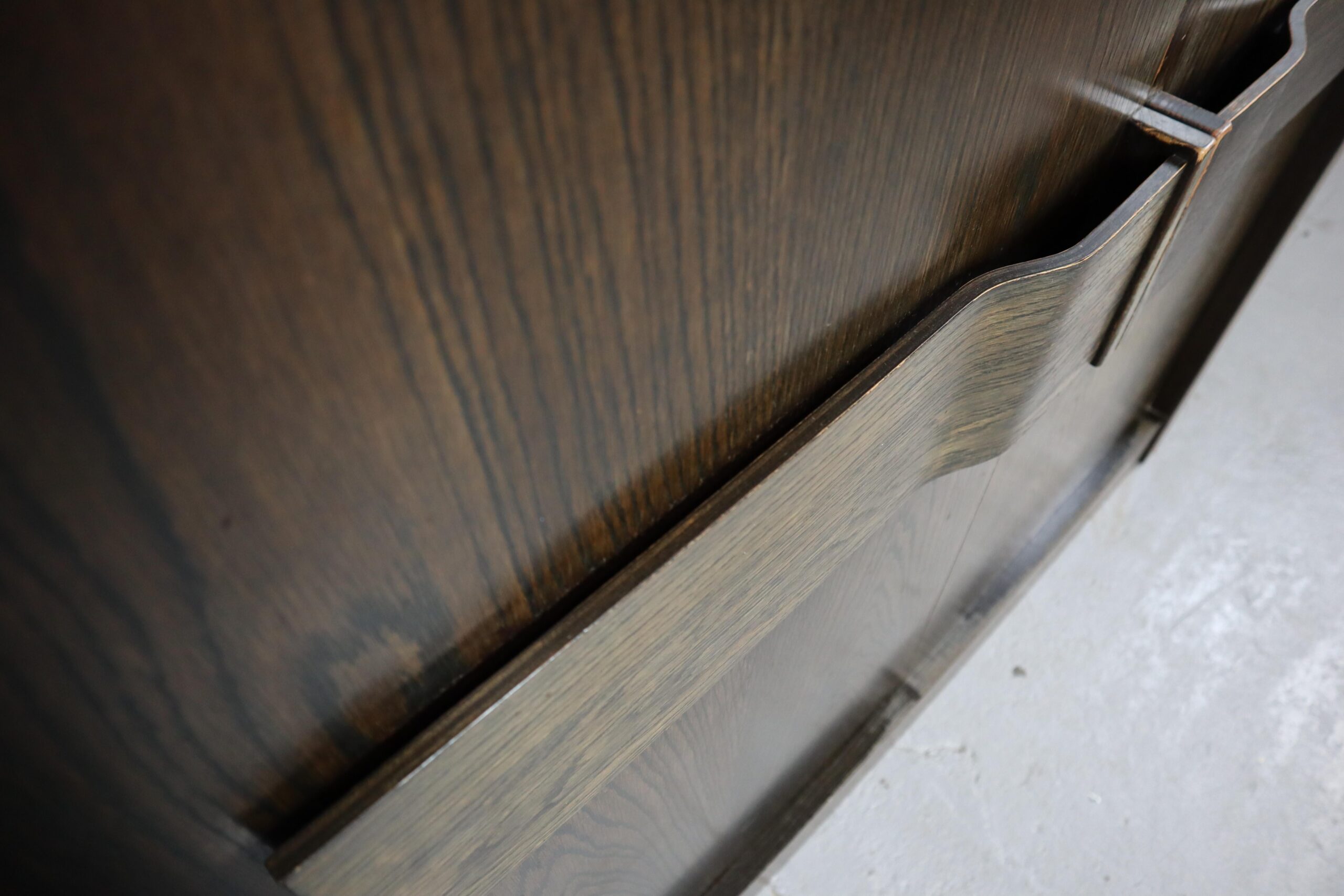 Brutalist bar cabinet, Belgium 1970's