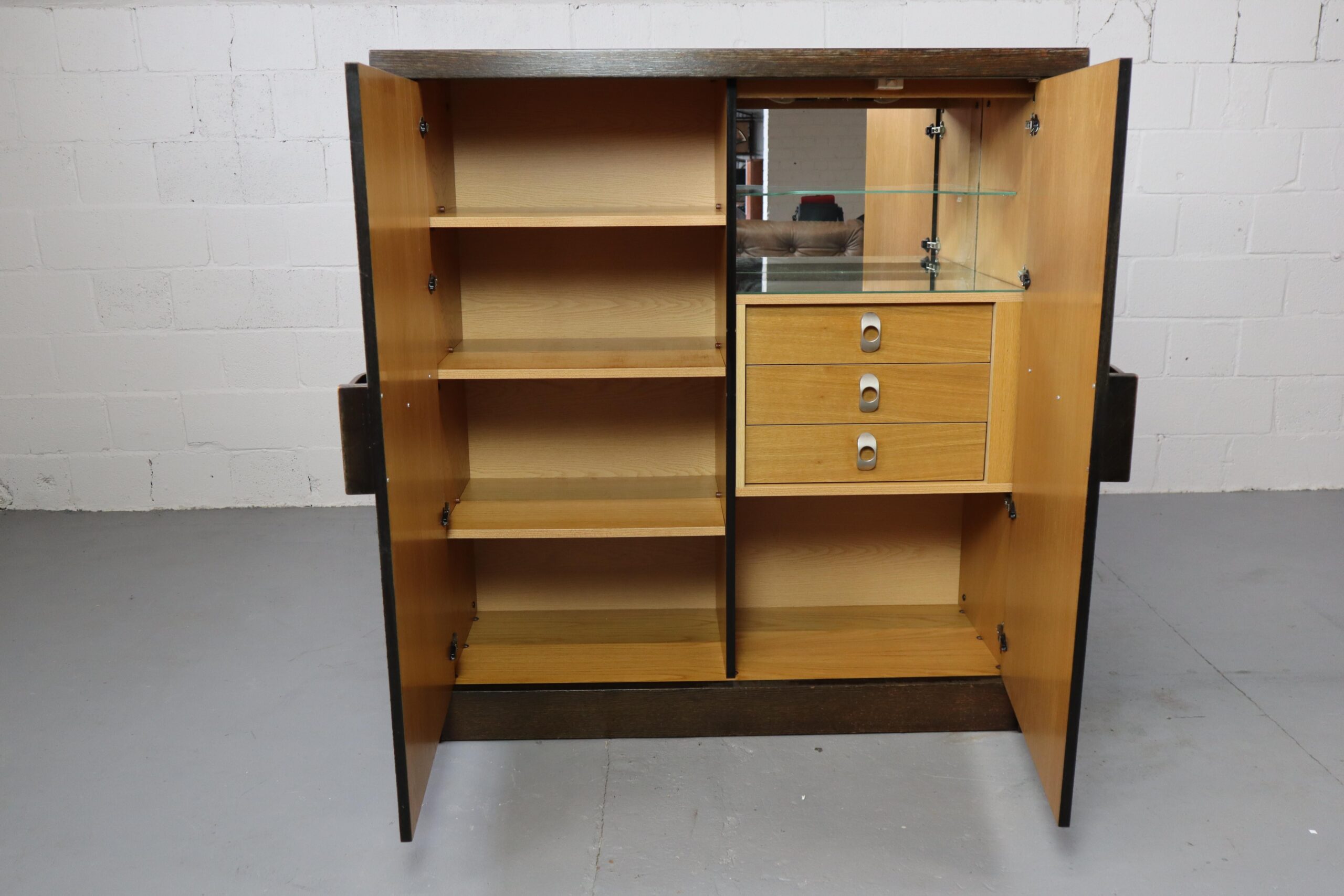 Brutalist bar cabinet, Belgium 1970's
