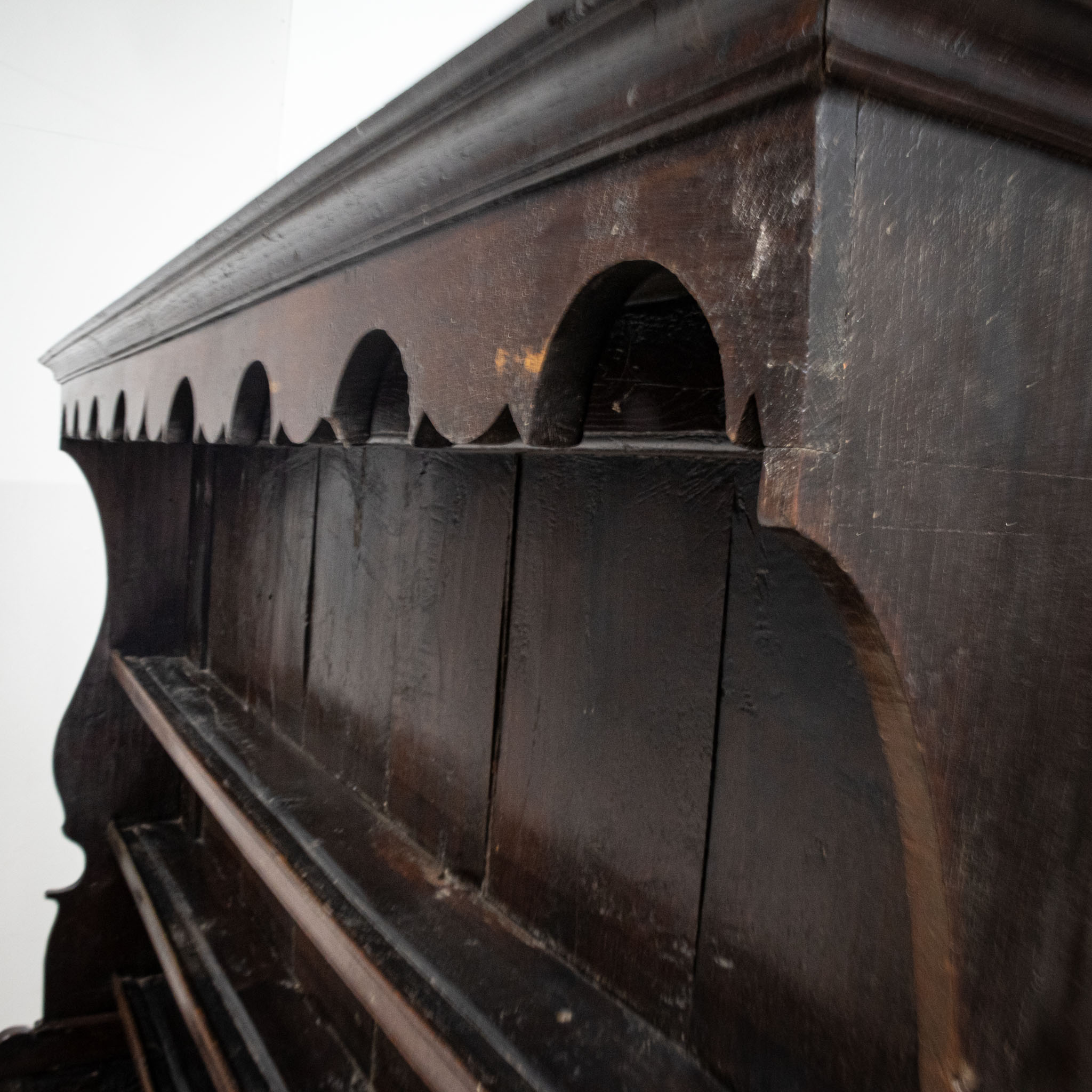 18th Century Oak Dresser with Plate Rack