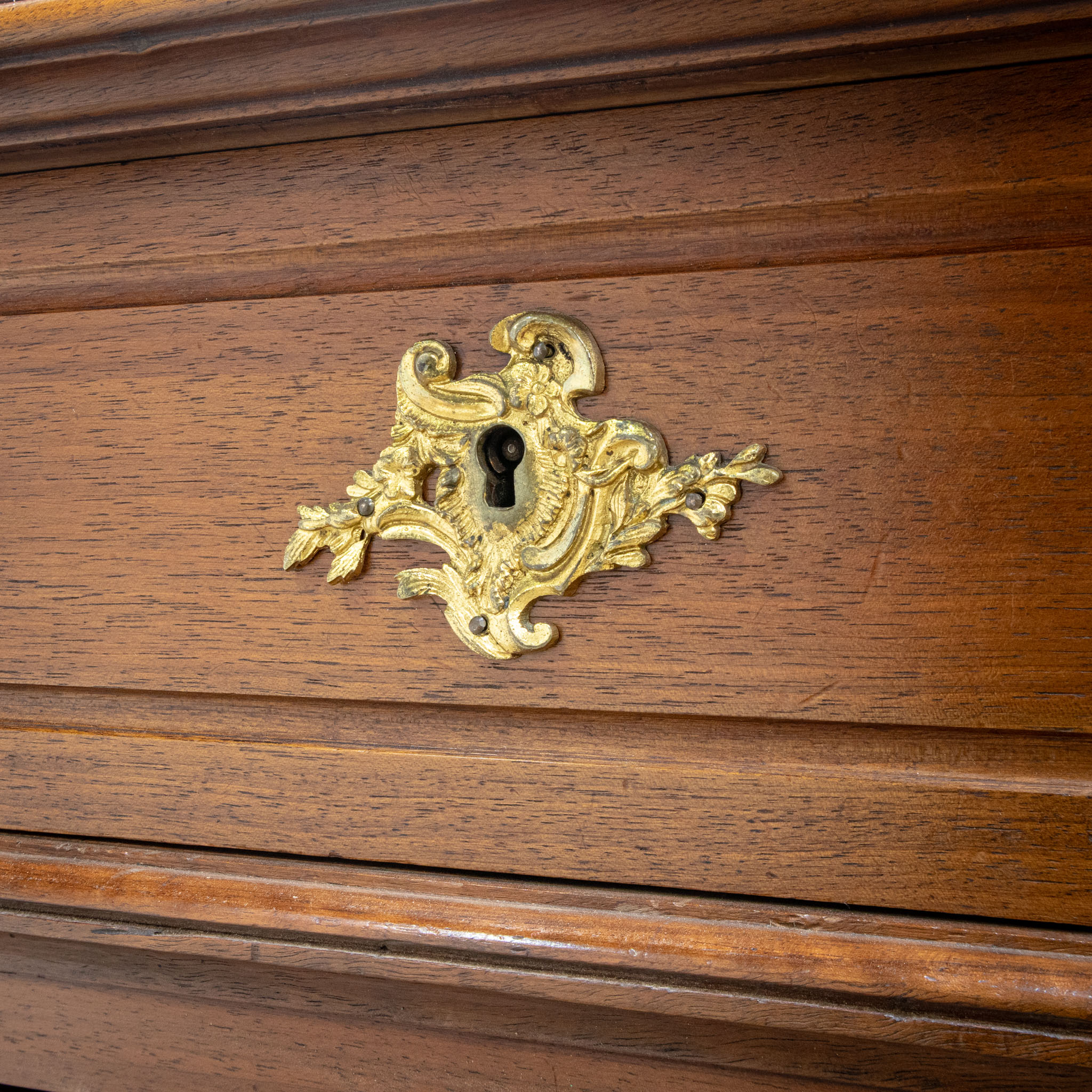 Louis XV Style Walnut Chest of Drawers