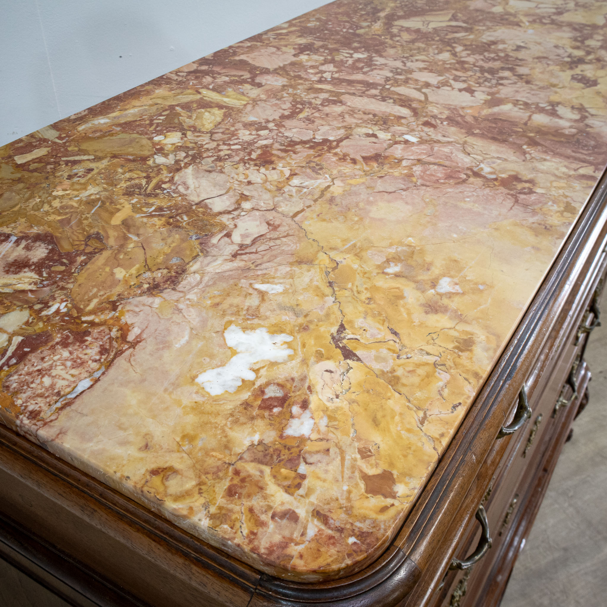 Louis XV Style Walnut Chest of Drawers