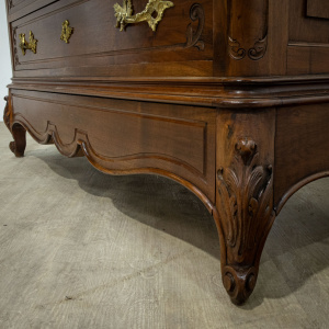 Louis XV Style Walnut Chest of Drawers