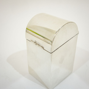 Victorian Silver Playing Card Holder