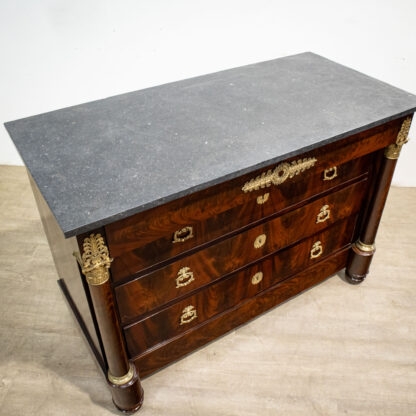 Mahogany Empire French Commode - Image 6