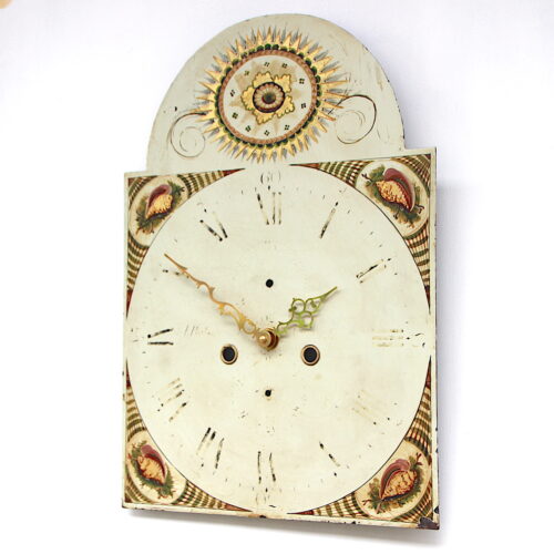 Antique Iron Dial 18th Century Longcase Clock
