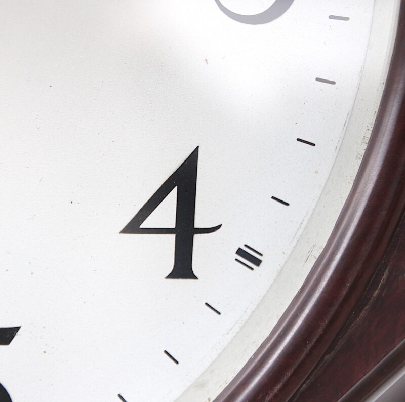 Mid Century English Wall Clock By Synchronome, 1950s