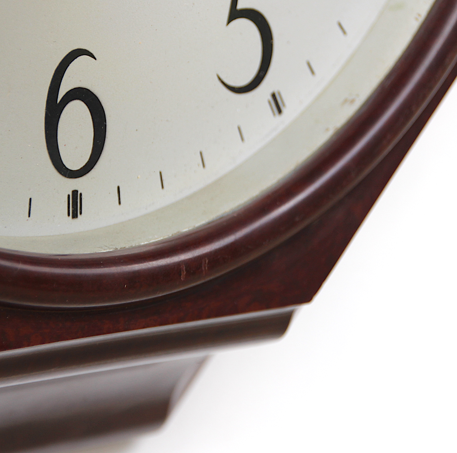 Mid Century English Wall Clock By Synchronome, 1950s