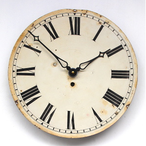 Antique British Clock Dial, 1900s