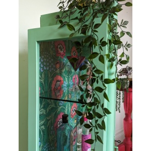 Alice | Pistachio Green Display Cabinet