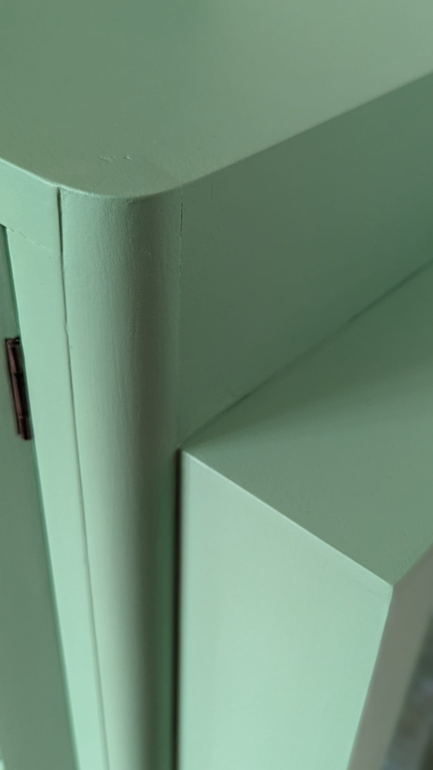 Alice | Pistachio Green Display Cabinet