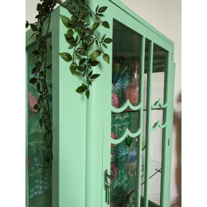 Alice | Pistachio Green Display Cabinet