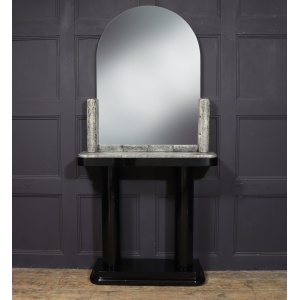 Art Deco Console & Mirror With Shagreen