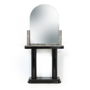 Art Deco Console & Mirror With Shagreen