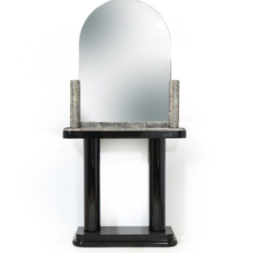 Art Deco Console & Mirror With Shagreen