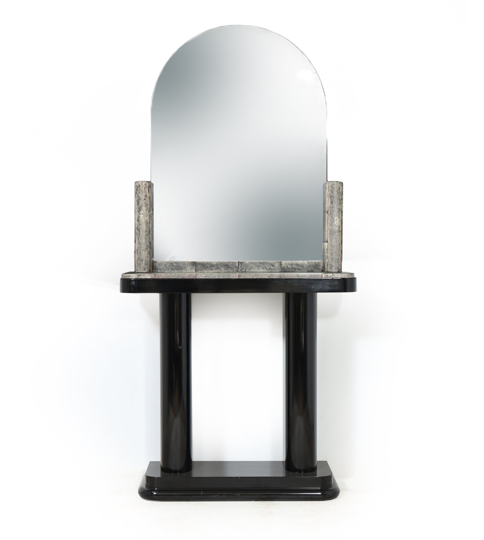 Art Deco Console & Mirror With Shagreen