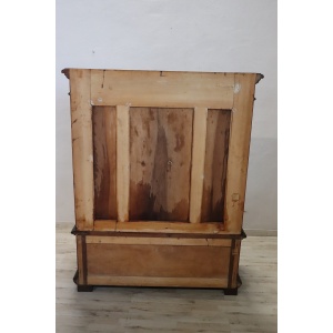 Late 19th Century Carved Walnut Bench