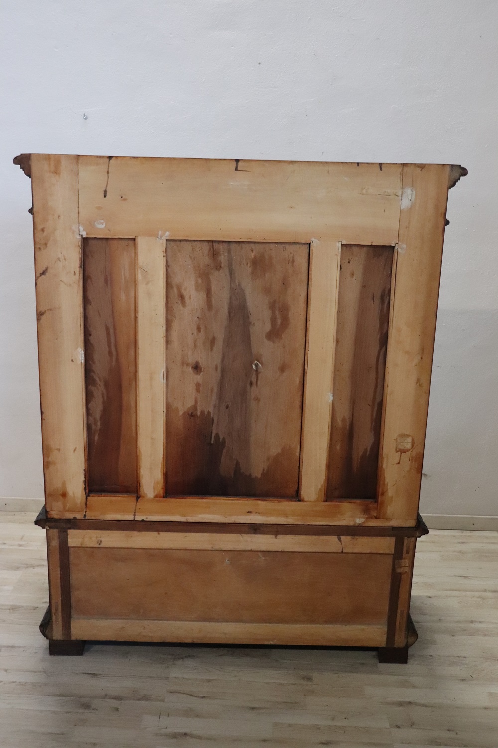 Late 19th Century Carved Walnut Bench