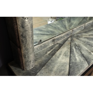 Art Deco Console & Mirror With Shagreen