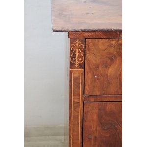 Antique Chest of Drawers in Walnut, Late 19th Century