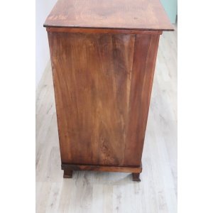 Antique Chest of Drawers in Walnut, Late 19th Century