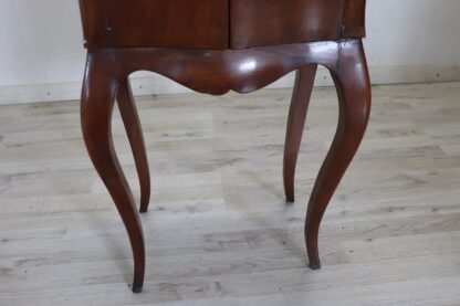 Antique Walnut Nightstand, Late 19th Century - Image 6
