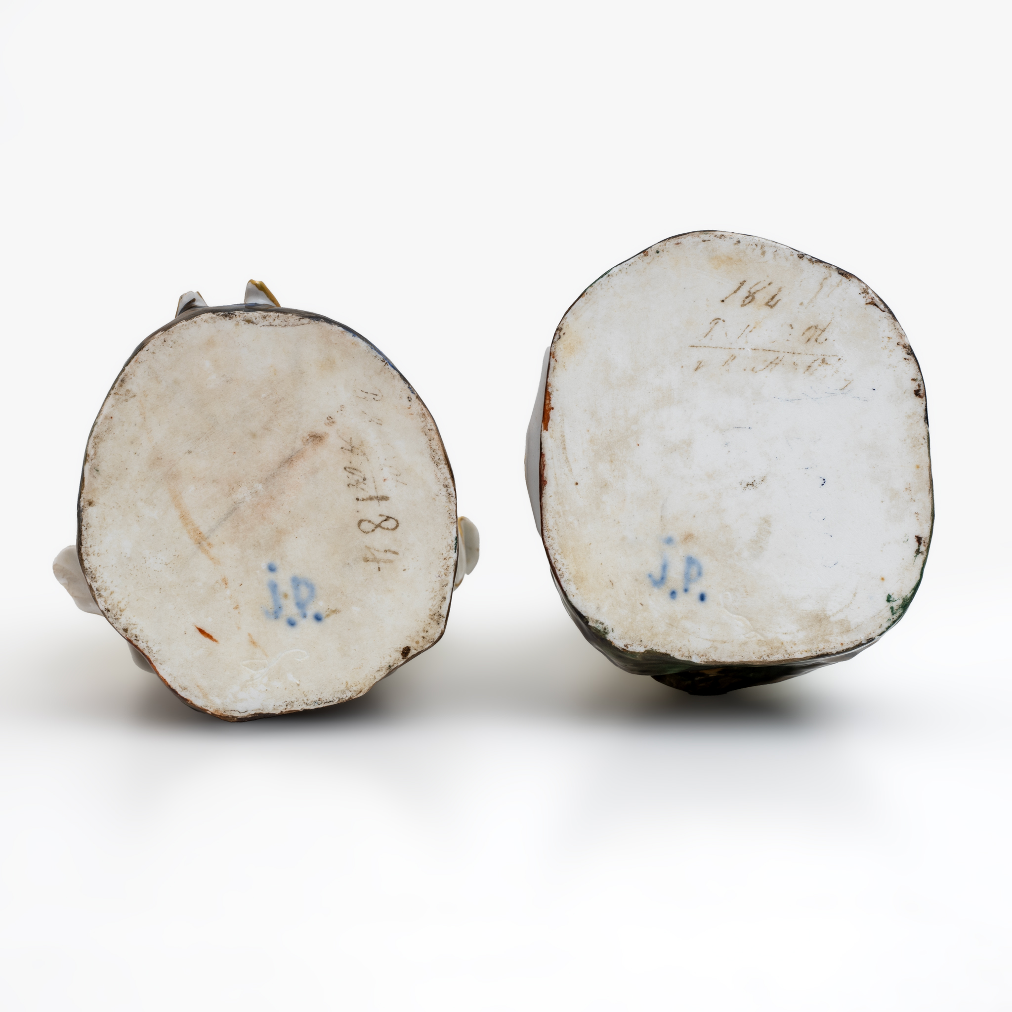 Pair of Mid-19th Century French Perfume Holder Figures by Jacob Petit