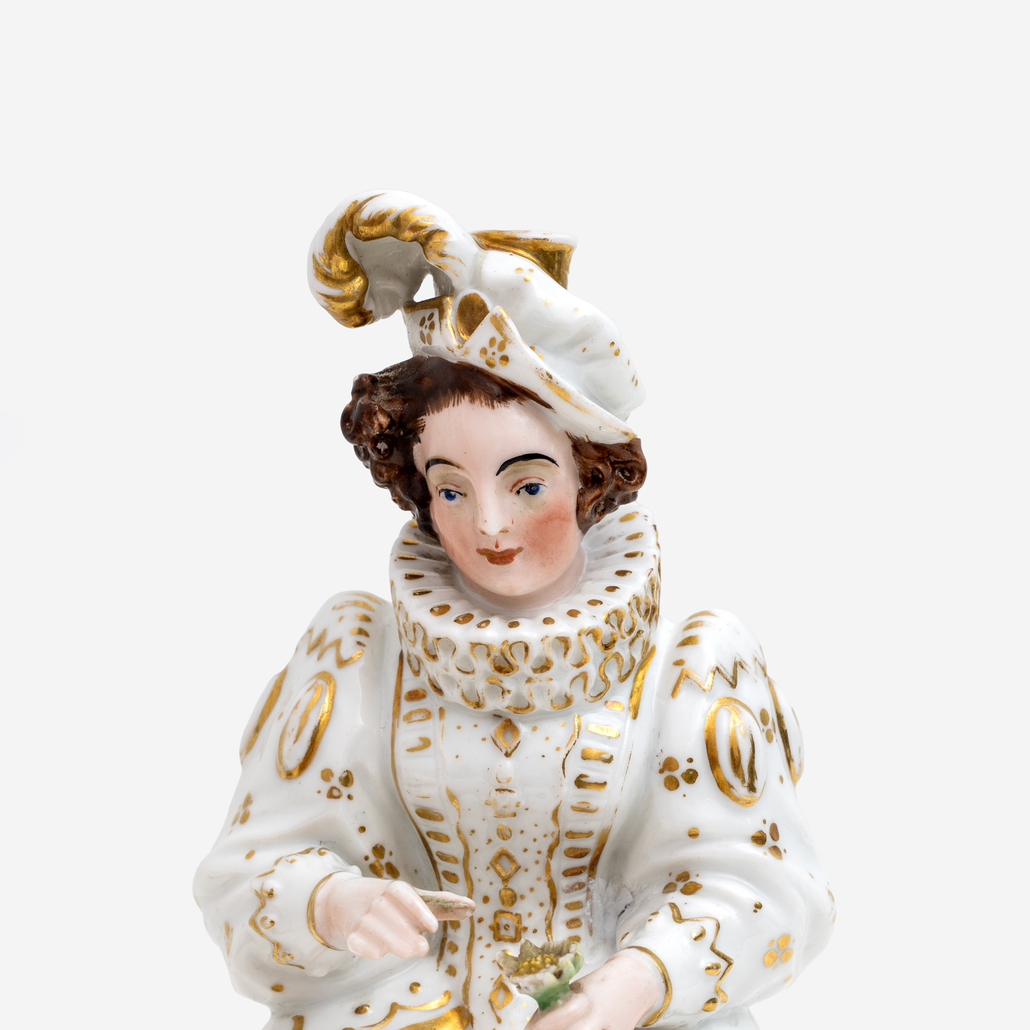 Pair of Mid-19th Century French Perfume Holder Figures by Jacob Petit