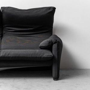 3 Seat Sofa Maralunga Cassina 1970s Vintage Modern Art