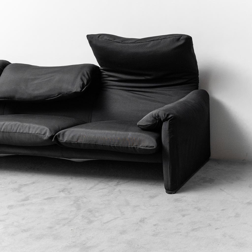 3 Seat Sofa Maralunga Cassina 1970s Vintage Modern Art