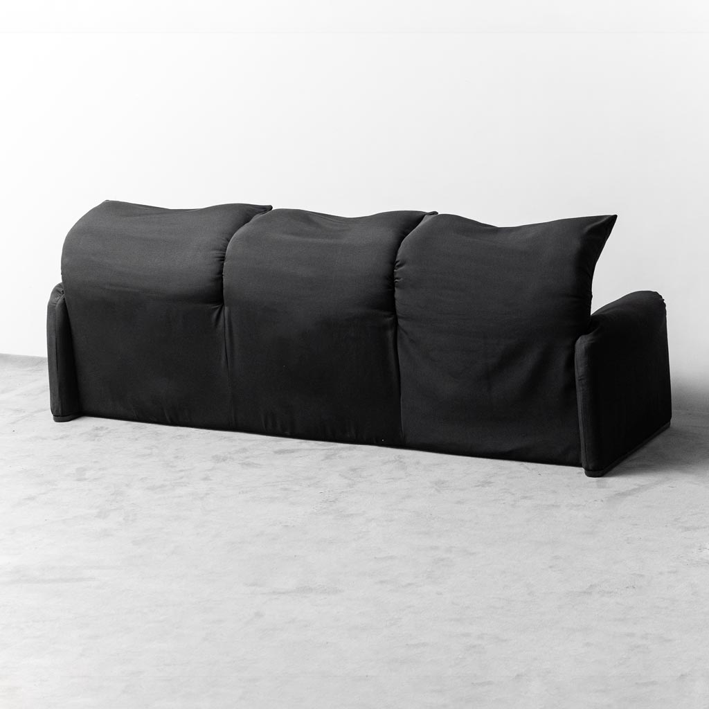 3 Seat Sofa Maralunga Cassina 1970s Vintage Modern Art