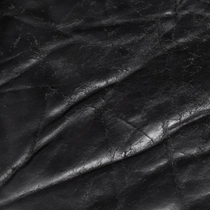 Modular Sofa In Black Leather Cinova Modern 70s