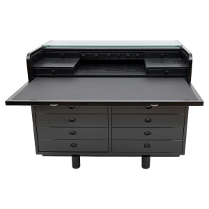 Mid-Century Modern Italian Desk Table by Gianfranco Frattini for Bernini, 1960s
