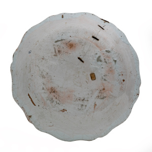 Big Dish. France, Rouen, Manufactory of Jean-Baptiste Guillibaud, around 1730
