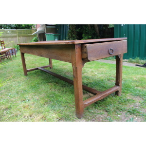 Antique French Cherrywood Farmhouse Provincial Table