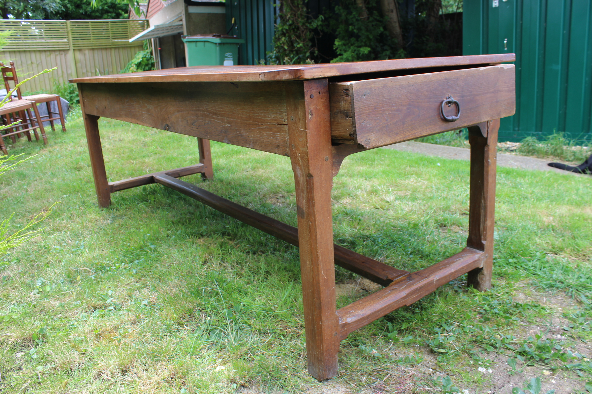 Antique French Cherrywood Farmhouse Provincial Table