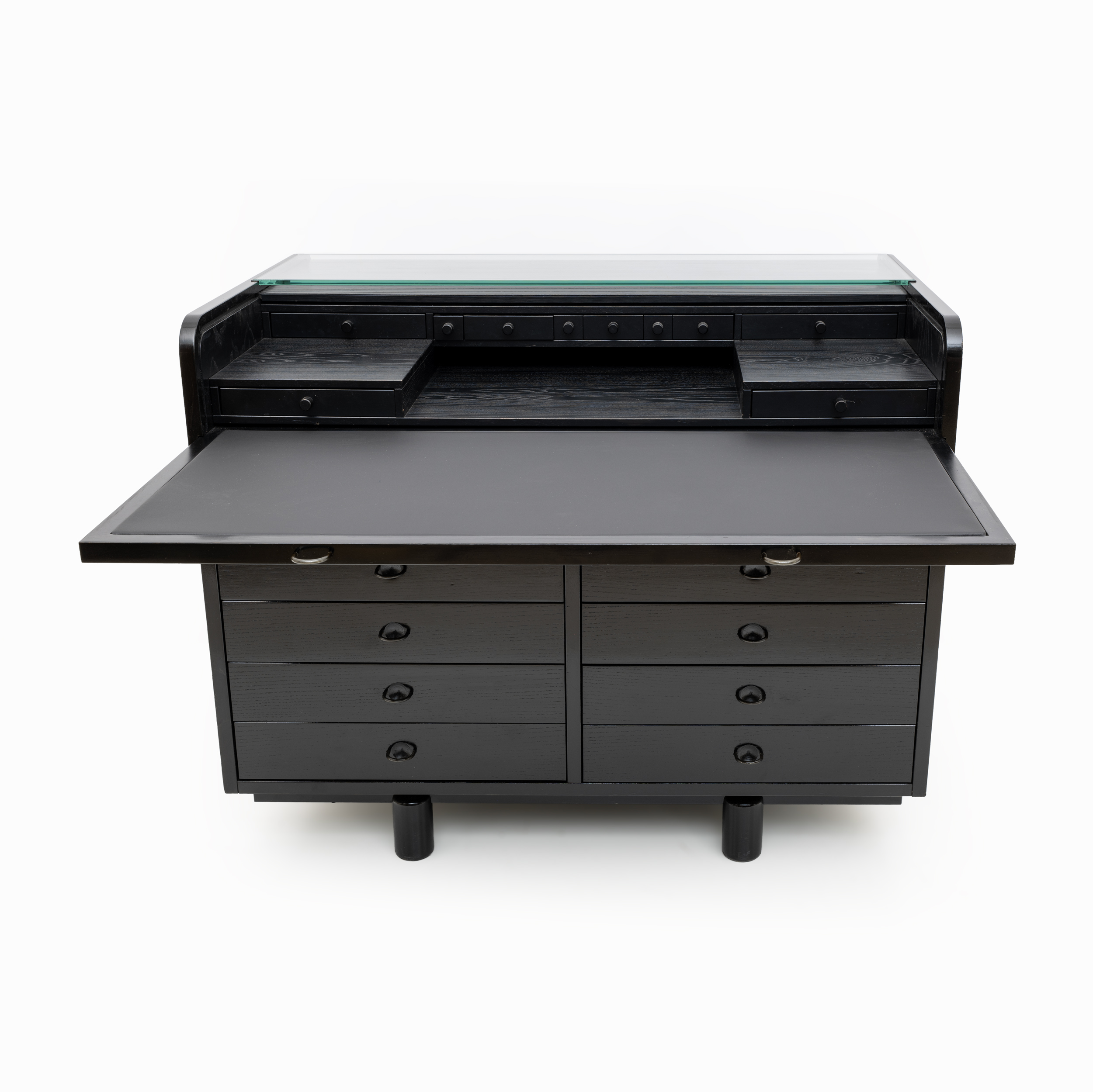 Mid-Century Modern Italian Desk Table by Gianfranco Frattini for Bernini, 1960s