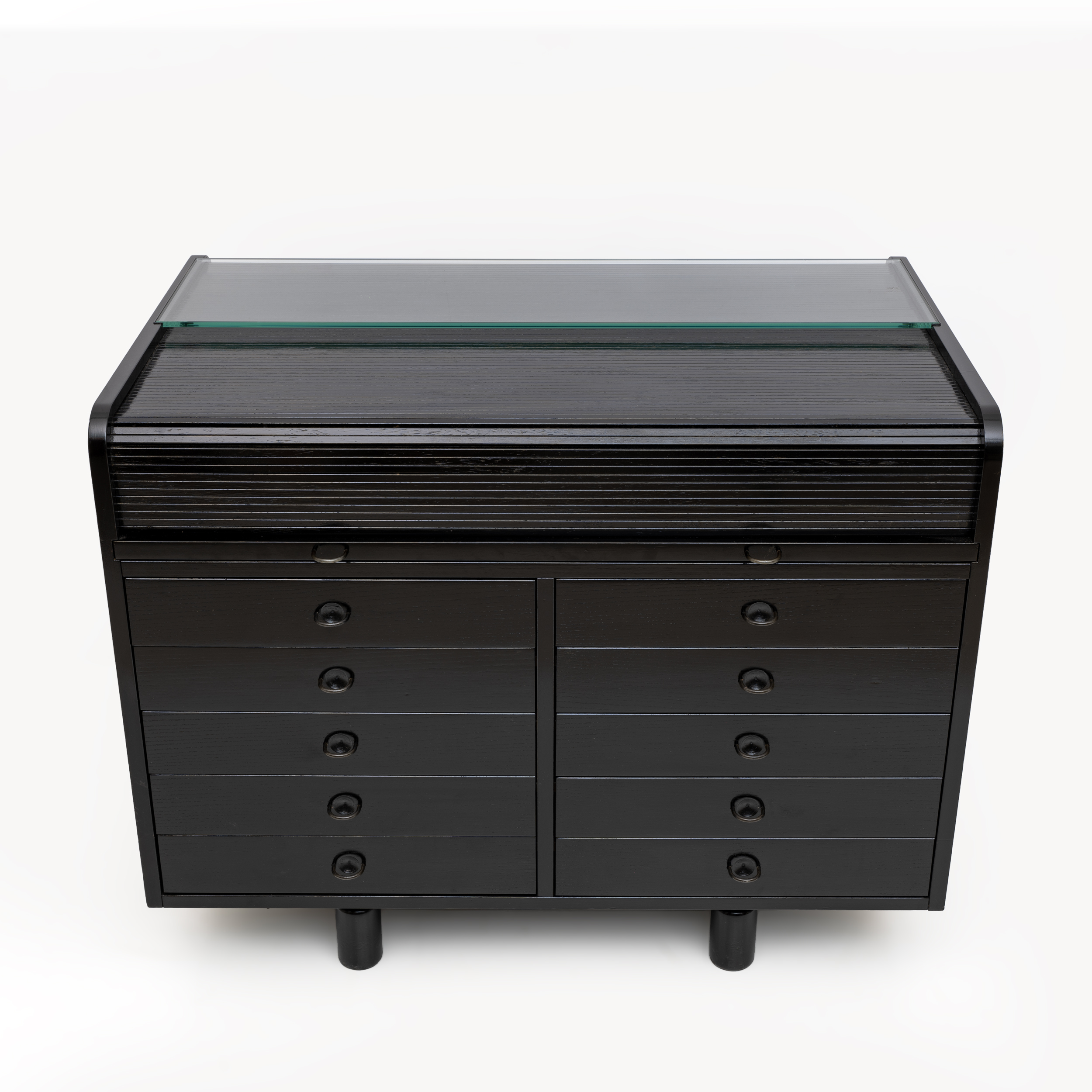Mid-Century Modern Italian Desk Table by Gianfranco Frattini for Bernini, 1960s