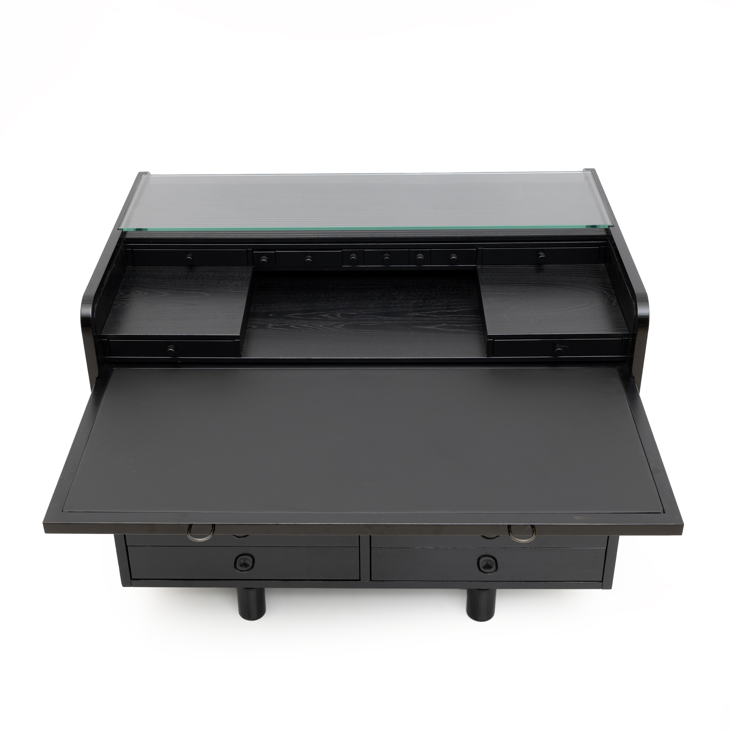 Mid-Century Modern Italian Desk Table by Gianfranco Frattini for Bernini, 1960s