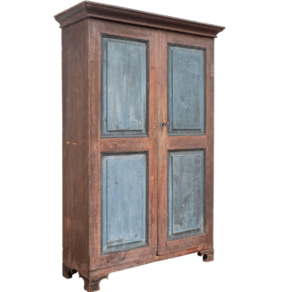 Tall Painted Two Door Cupboard