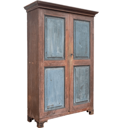 Tall Painted Two Door Cupboard