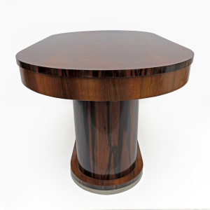 Art Deco Italian Walnut Dining Table, 1940
