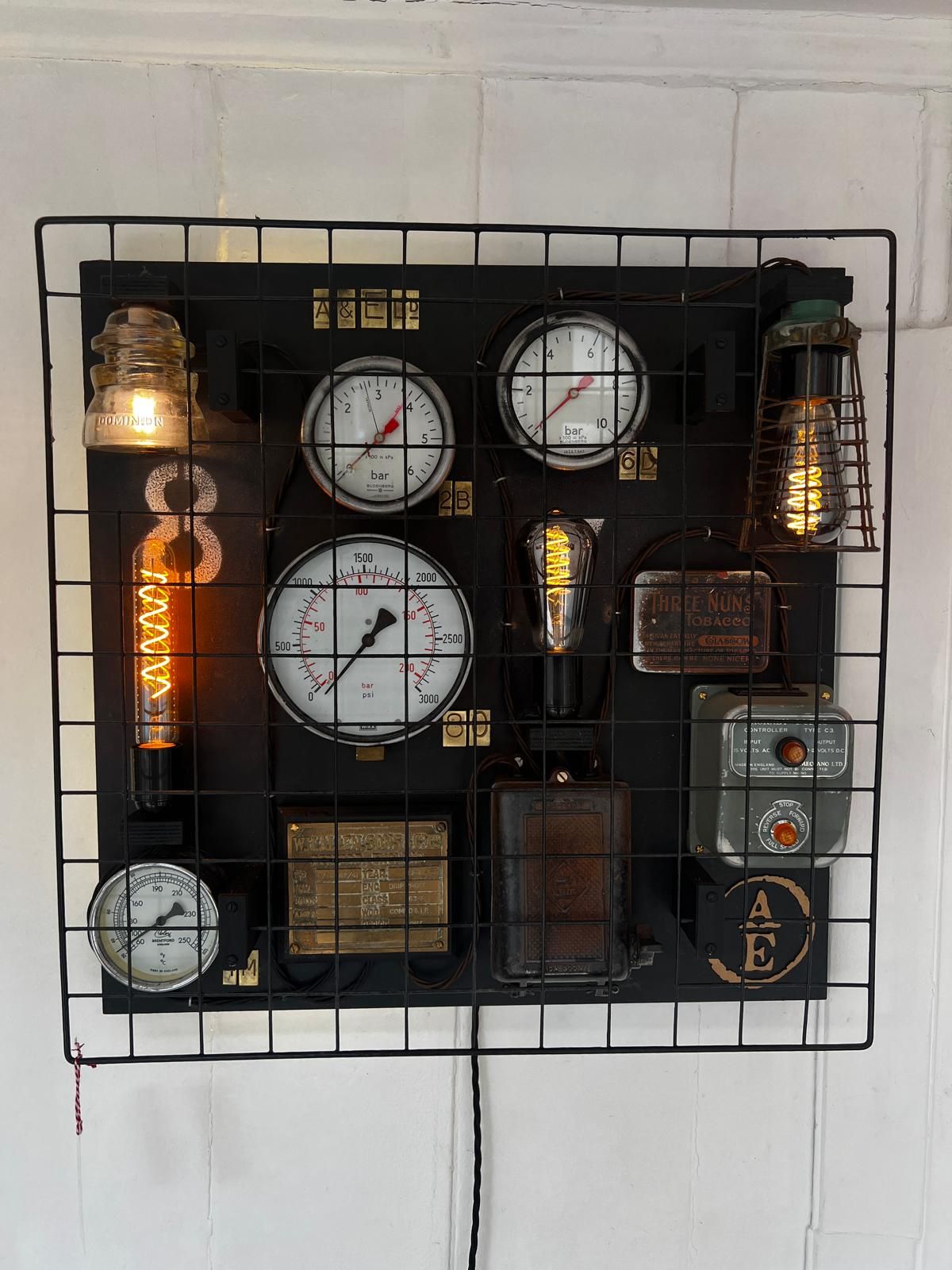 "Another light on the wall" conversation wall light